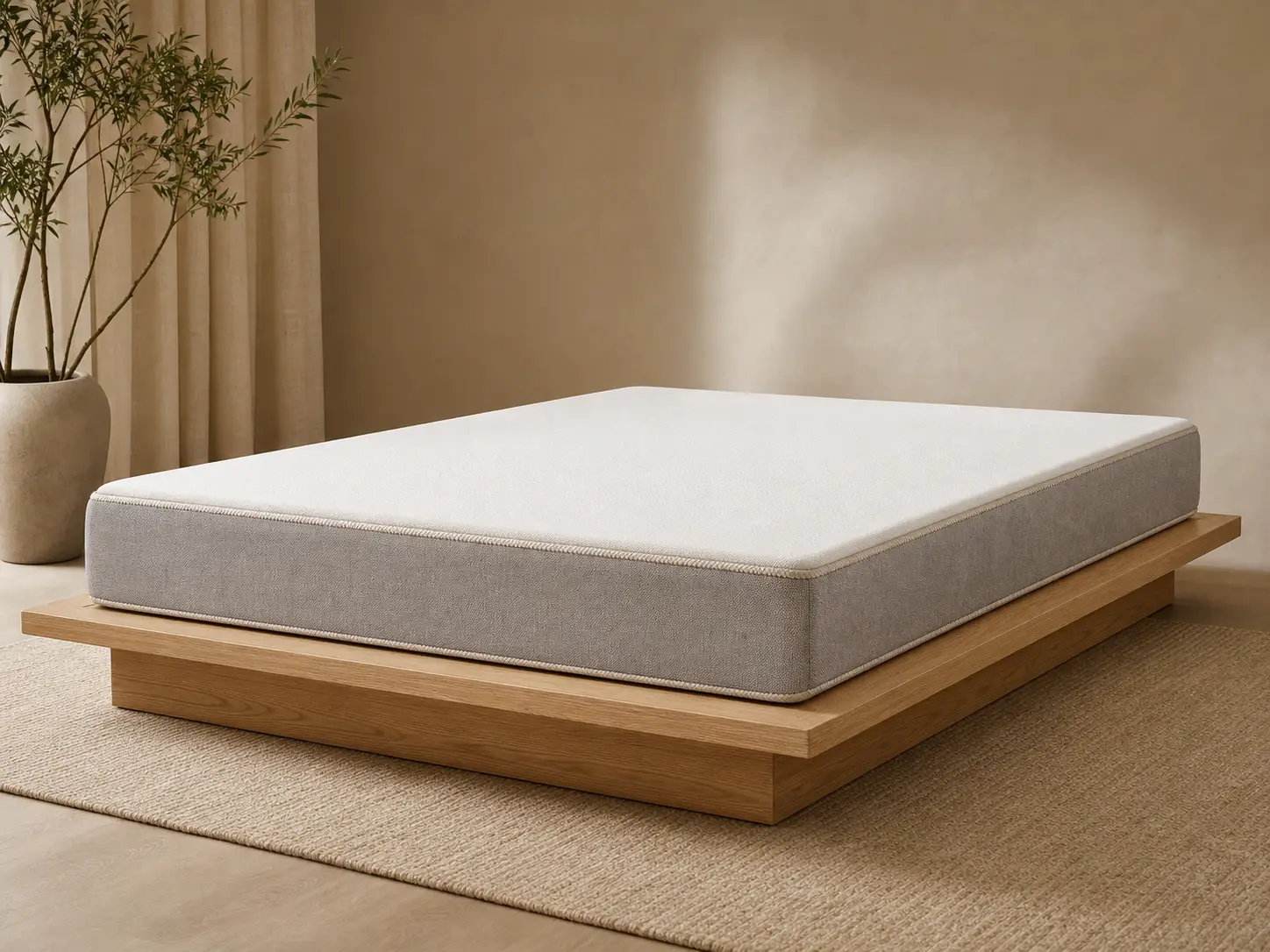 Morphe mattress in a calm bedroom